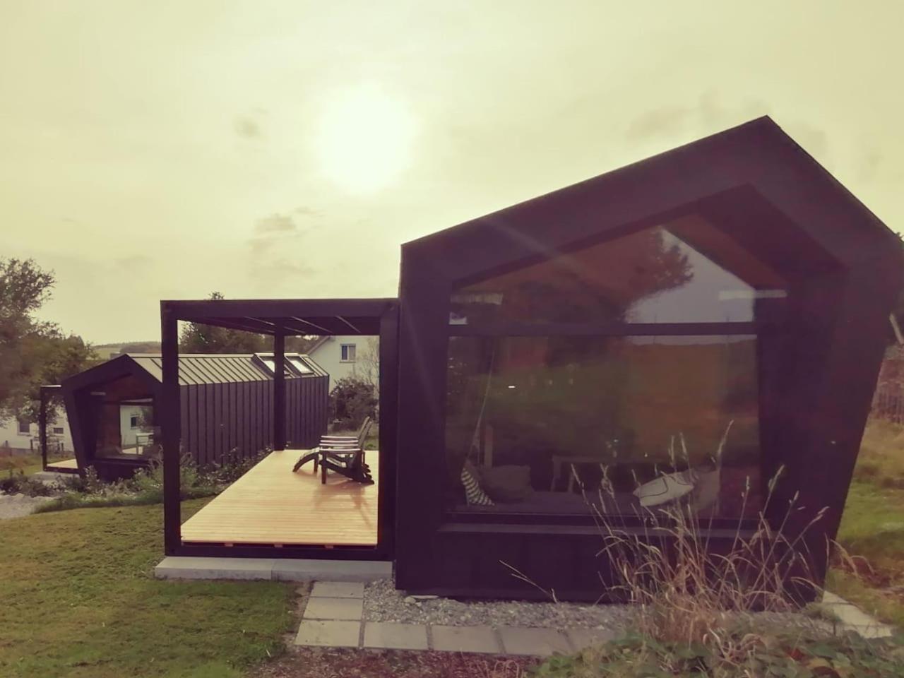 Tiny House 1 Im Schoenen Allgaeu Mit Grossem Garten, Naturnah Bad Wurzach Buitenkant foto